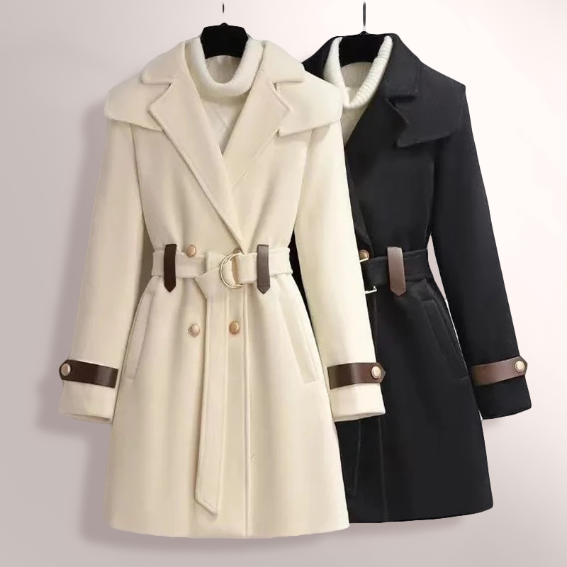 Phoebe Elegant Premium Trench Coat