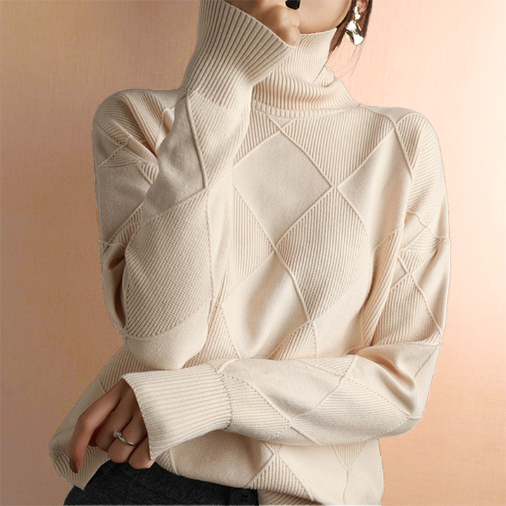 Amelie Chunky Knit Roll Turtleneck