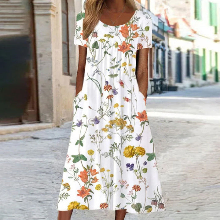 Lorena™ - Women's Elegant Floral Dress