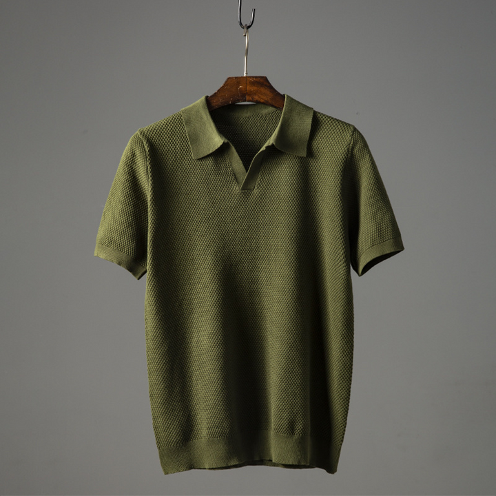 Charles - Peruvian Cotton Polo Shirt