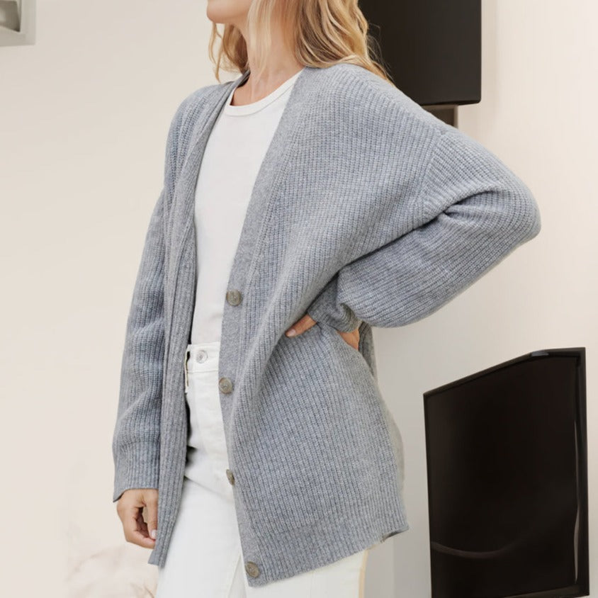 Abigail | Warm Cashmere Cardigan