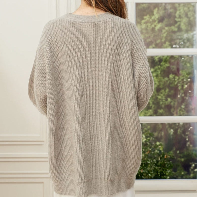 Abigail | Warm Cashmere Cardigan