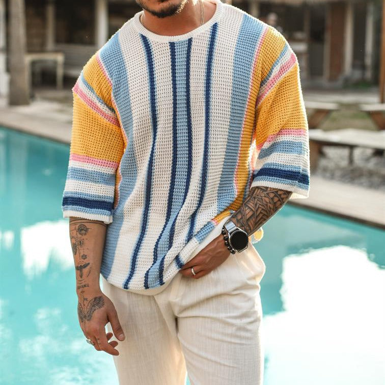 Calente Knitted Summer Shirt