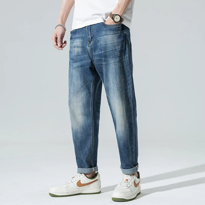 Rugged Stone Washed Jeans