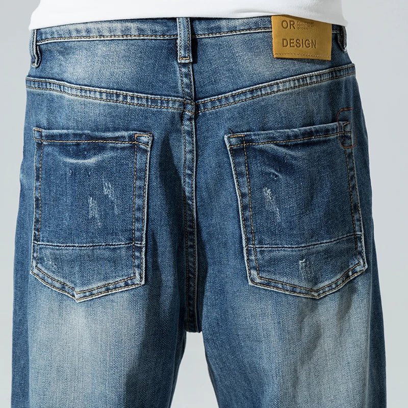 Rugged Stone Washed Jeans