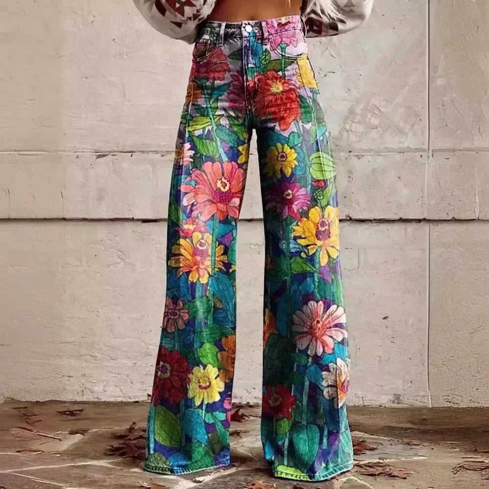 Retro Women's Flare Pants