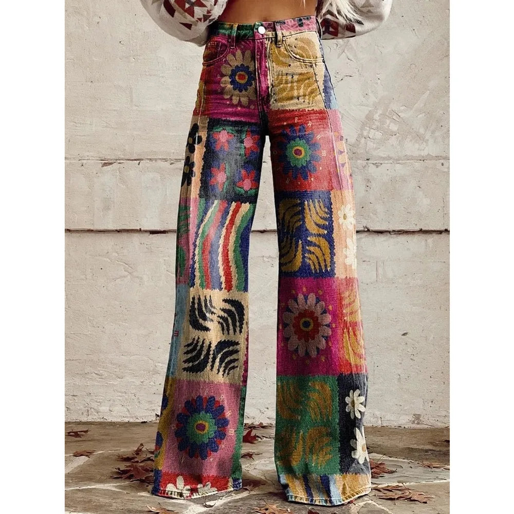 Retro Women's Flare Pants