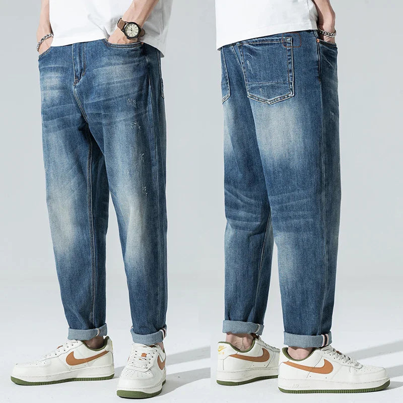 Rugged Stone Washed Jeans