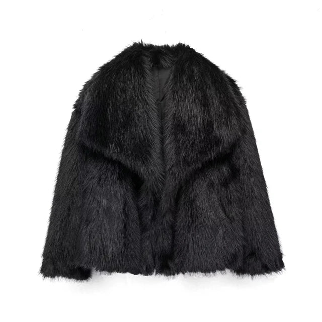 CHARLIE | Faux Fur Coat