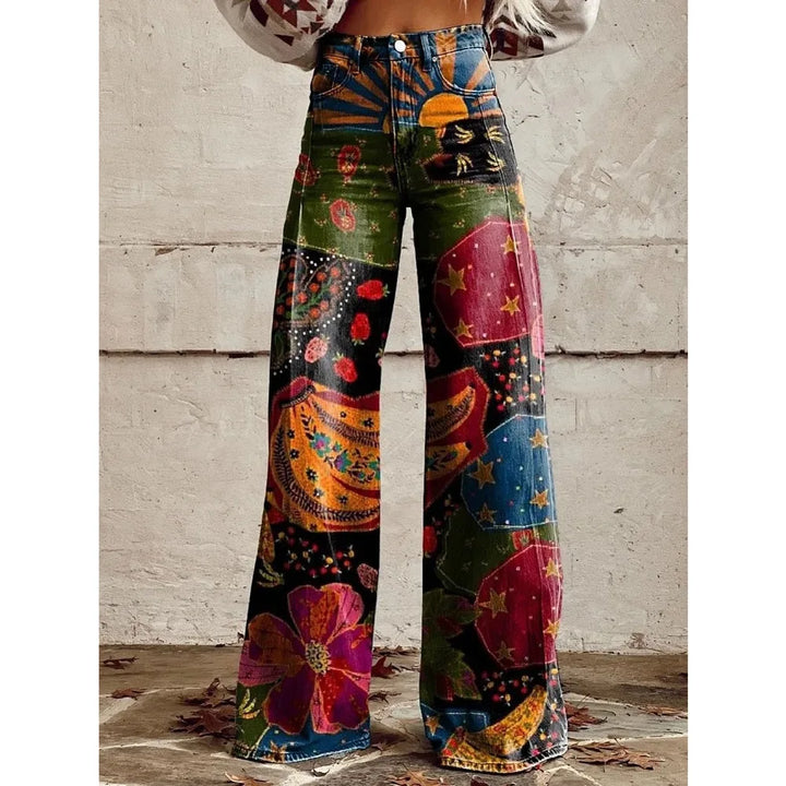 Retro Women's Flare Pants