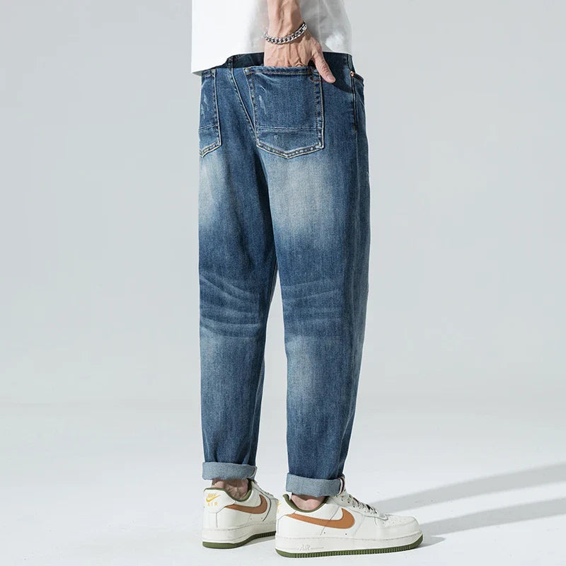 Rugged Stone Washed Jeans