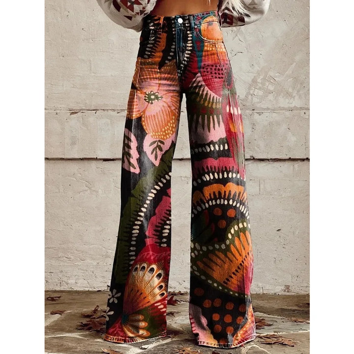 Retro Women's Flare Pants