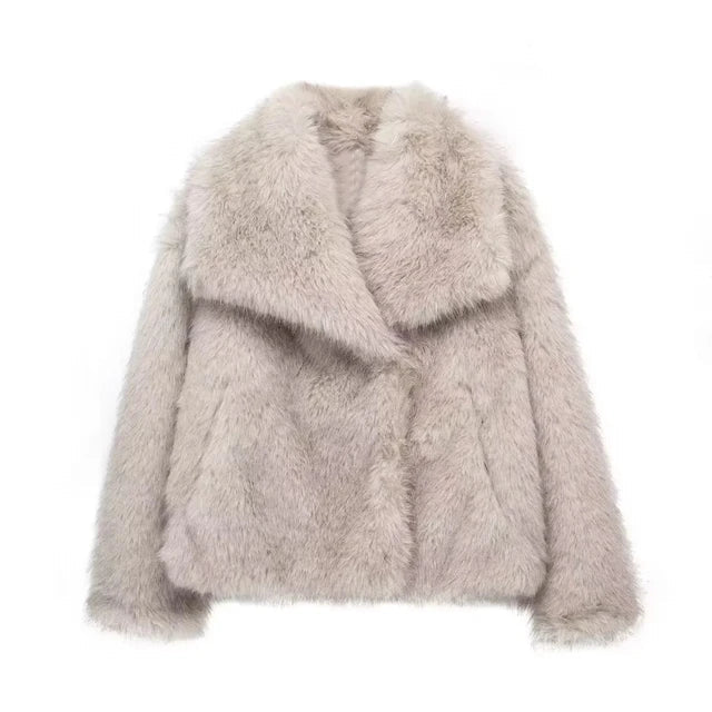 CHARLIE | Faux Fur Coat