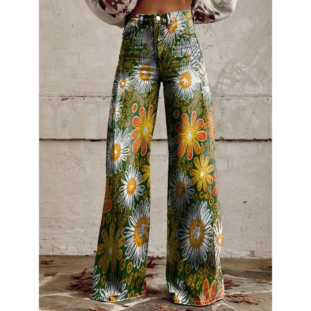 Retro Women's Flare Pants