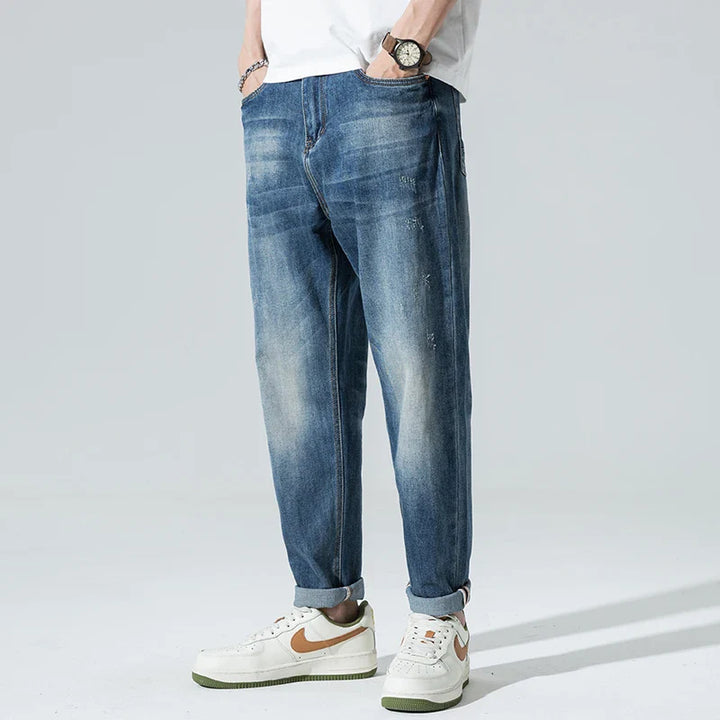 Rugged Stone Washed Jeans