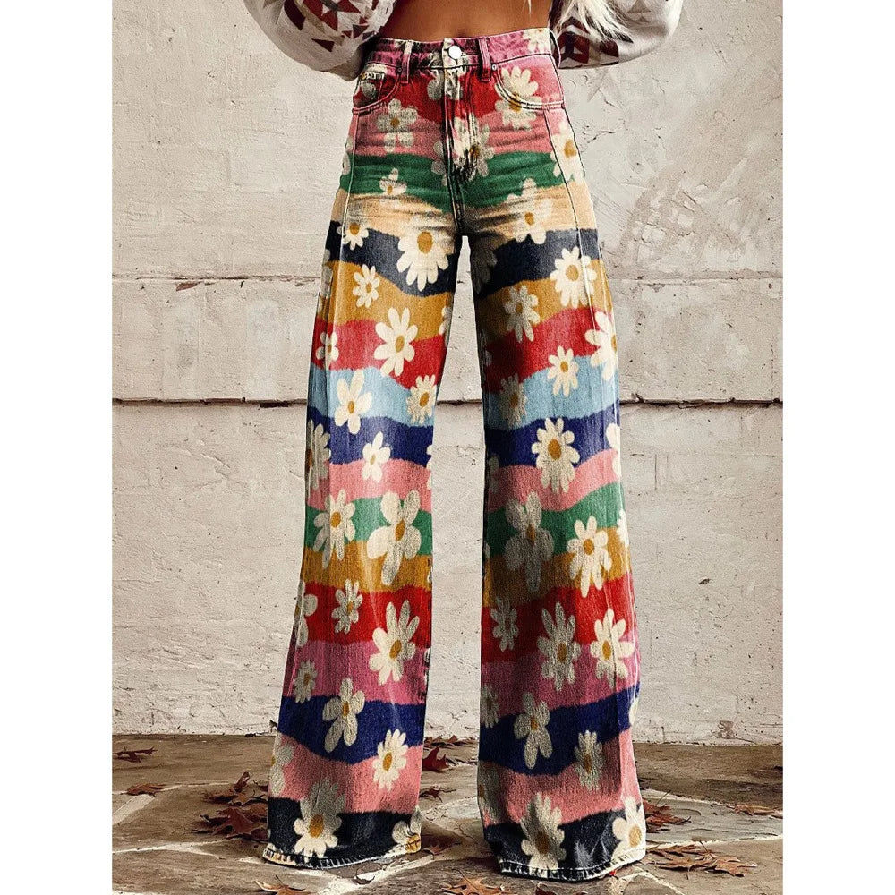 Retro Women's Flare Pants