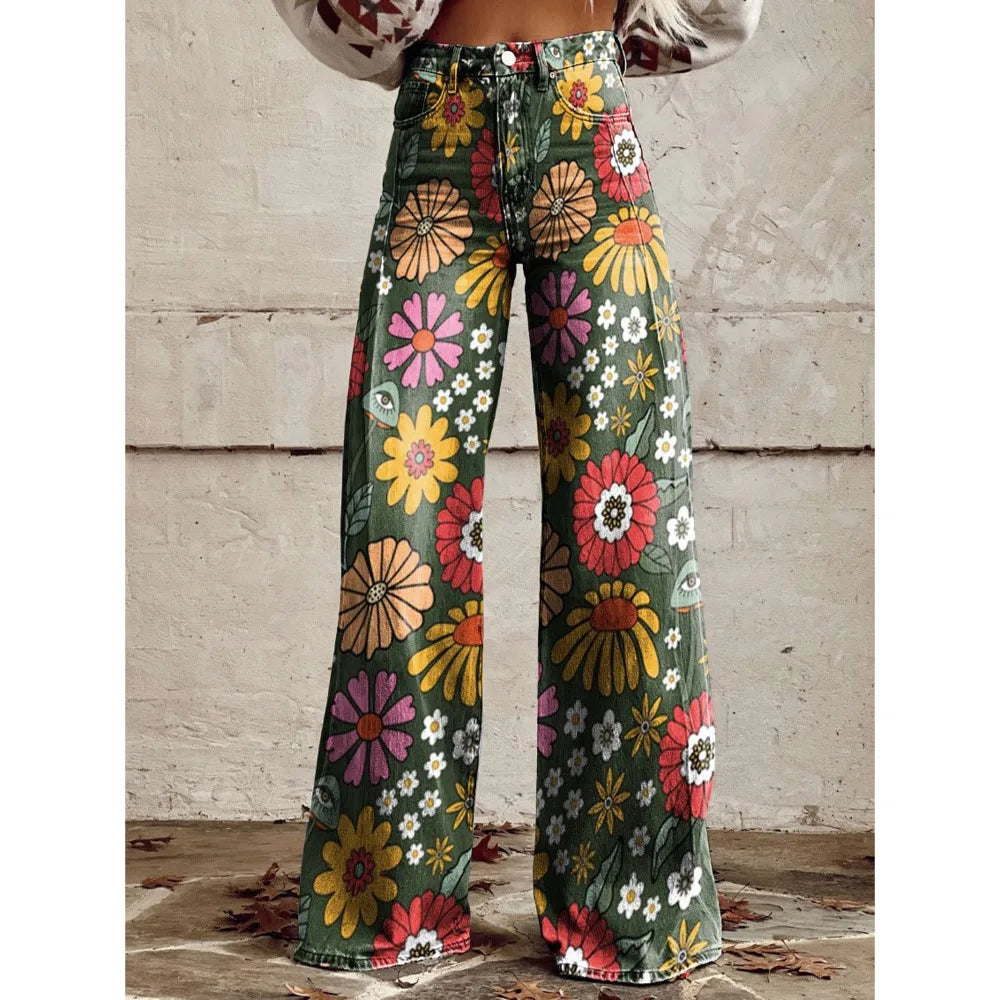 Retro Women's Flare Pants