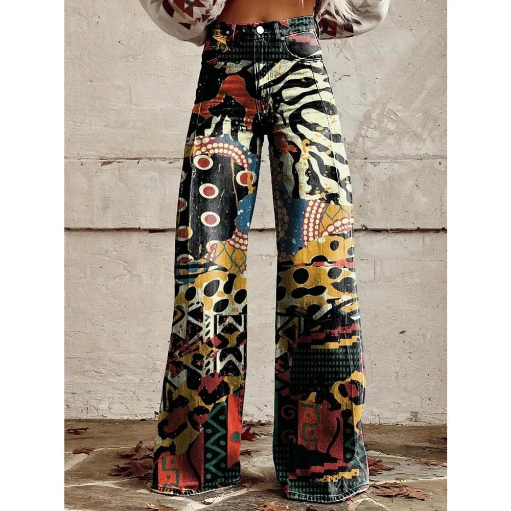 Retro Women's Flare Pants