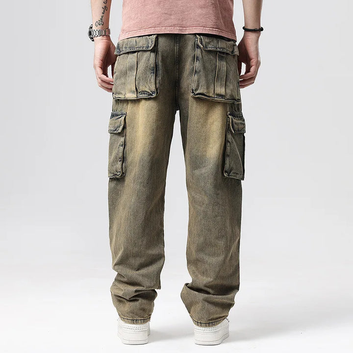 Cargo Denim Pants