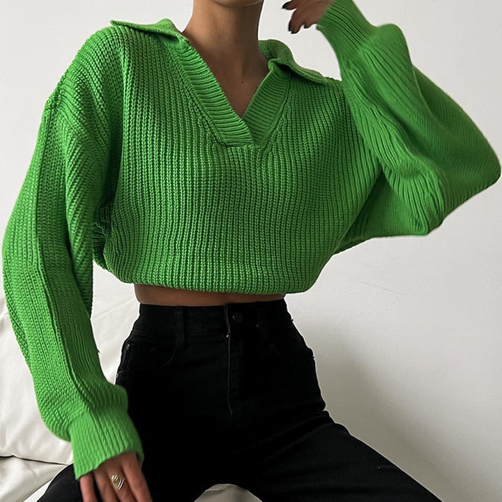 Marie-Caley V-Neck Sweater