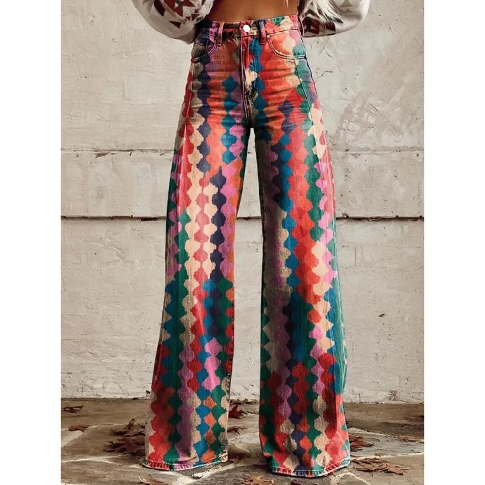 Retro Women's Flare Pants