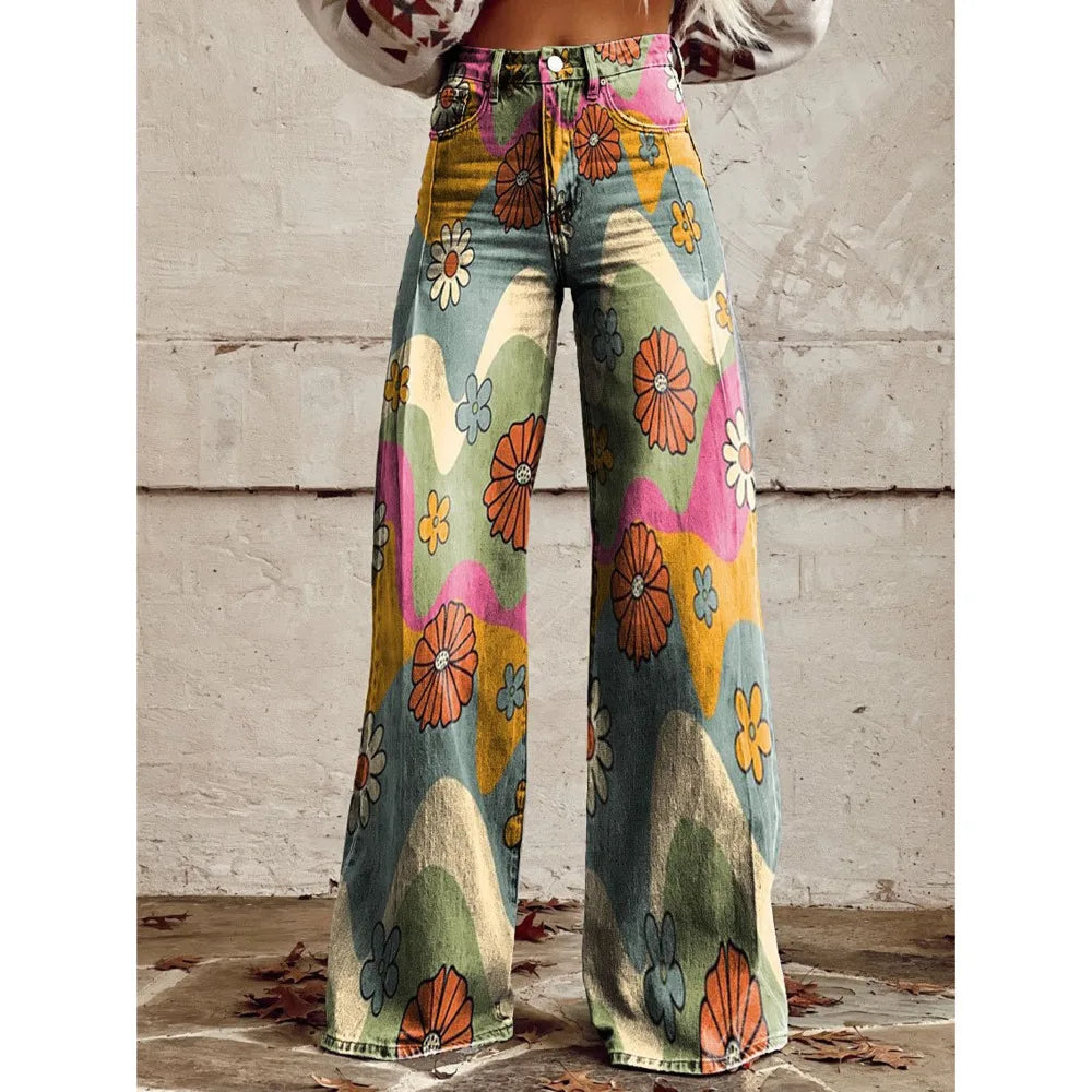 Retro Women's Flare Pants