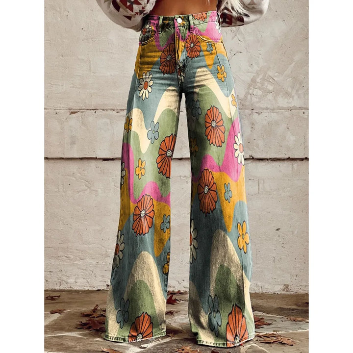 Retro Women's Flare Pants