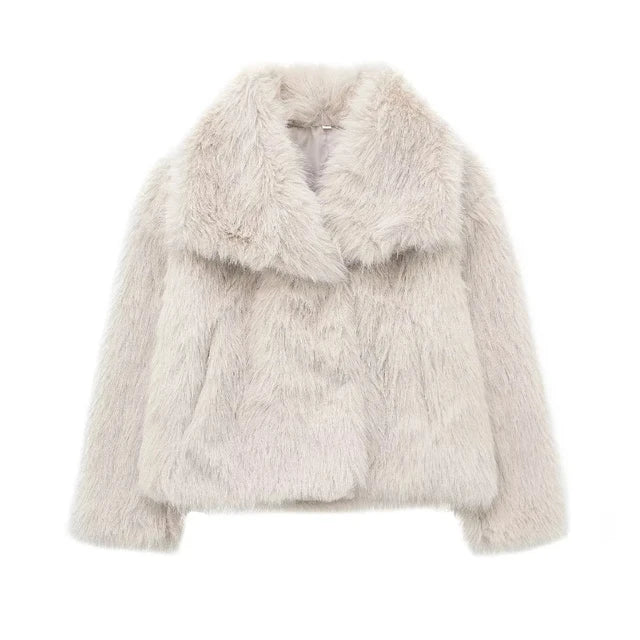 CHARLIE | Faux Fur Coat