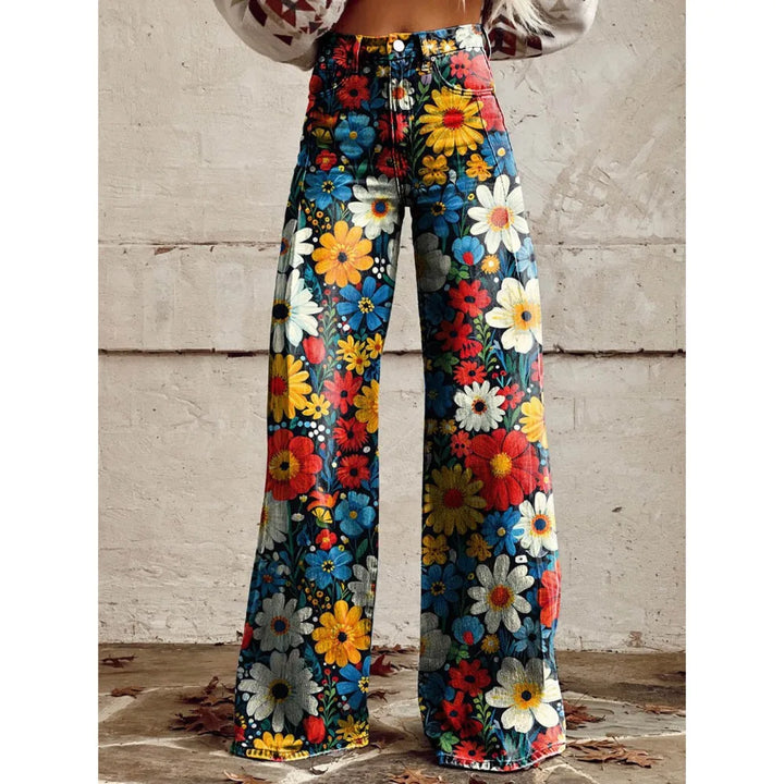 Retro Women's Flare Pants