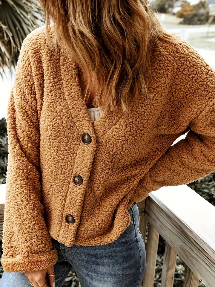 CHARLIE PLUSH CARDIGAN